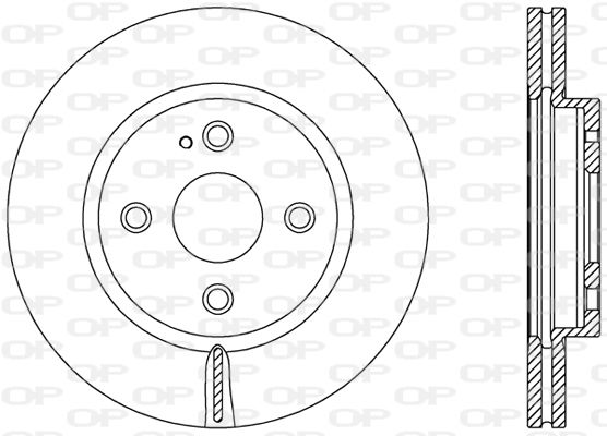 OPEN PARTS Jarrulevy BDR2490.20